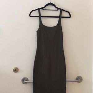 Zara Sage Green Midi Dress